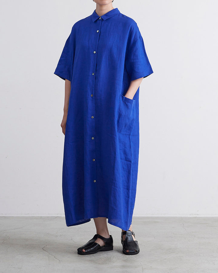 HEAVENLY ヘブンリー］ #001 Linen Wide Shirt Onepiece / リネン 