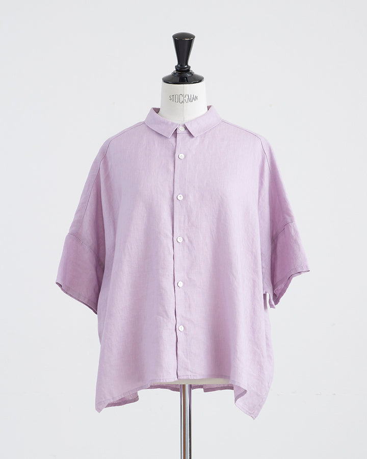 HEAVENLY ヘブンリー］ #002 Linen Regularcollar Wide Shirt / リネン