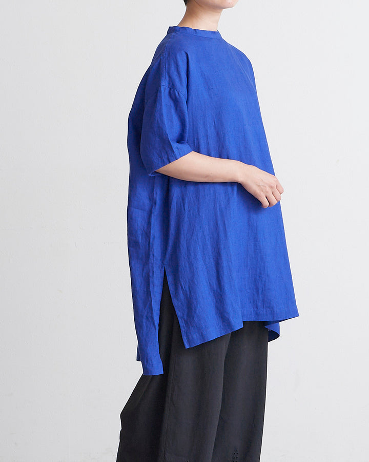 THRMALニットヘンリーチュニック LUENNA tシャツ 「LUENNA」Thermal Henley Neck T-Shirt / サーマル