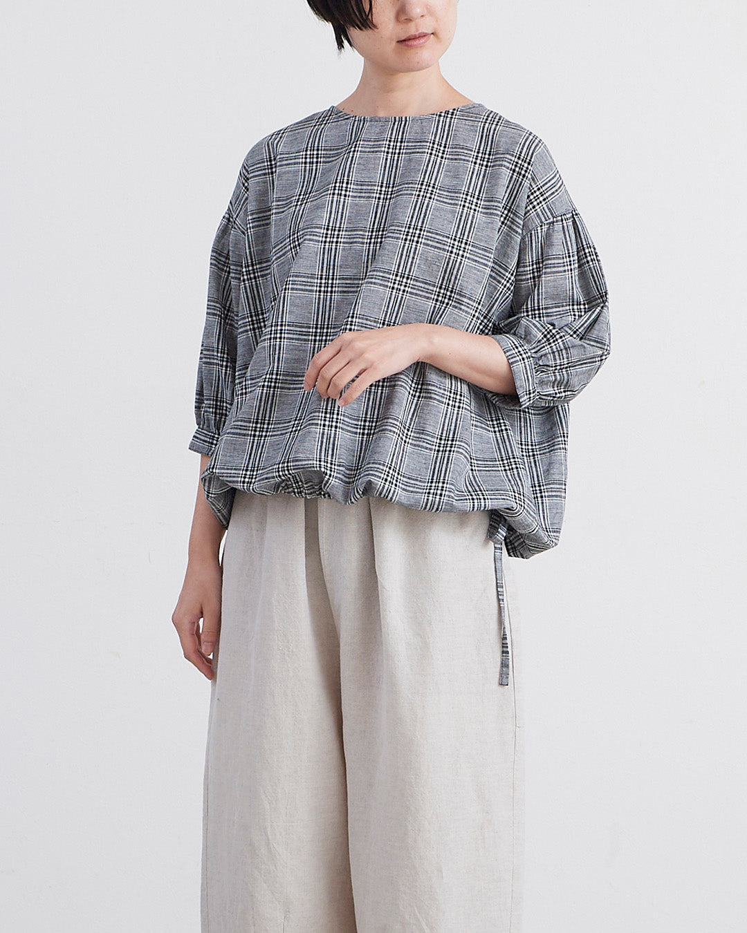 HEAVENLY ヘブンリー］ #006 Cotton Linen Drawstring Pullover