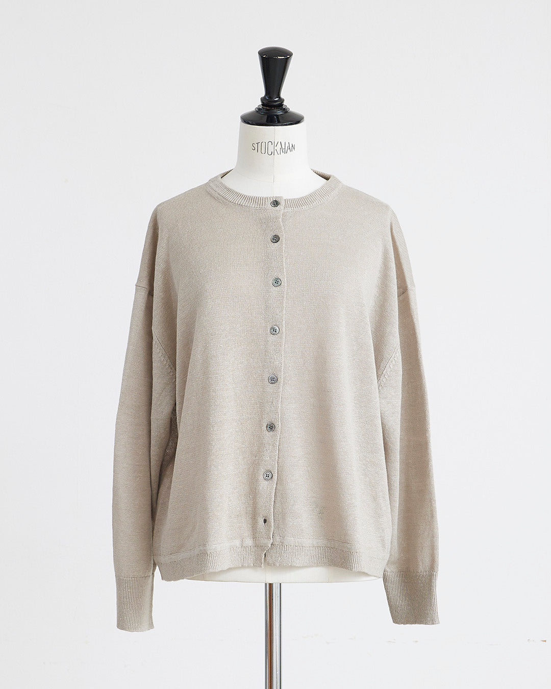 HEAVENLY ヘブンリー］ #013 Linen Knit Crew Cardigan / リネン