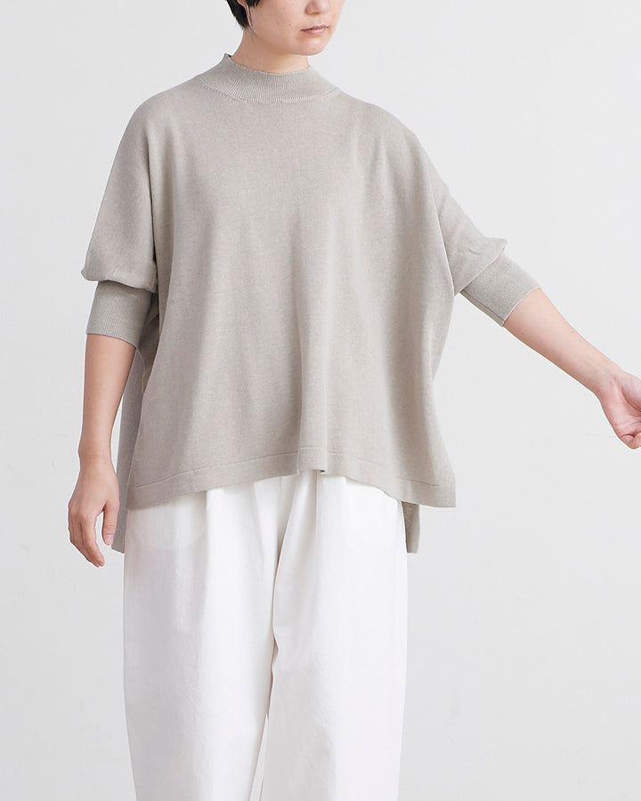 HEAVENLY ヘブンリー］ #014 C/L Knit Mockneck Dolman Pullover