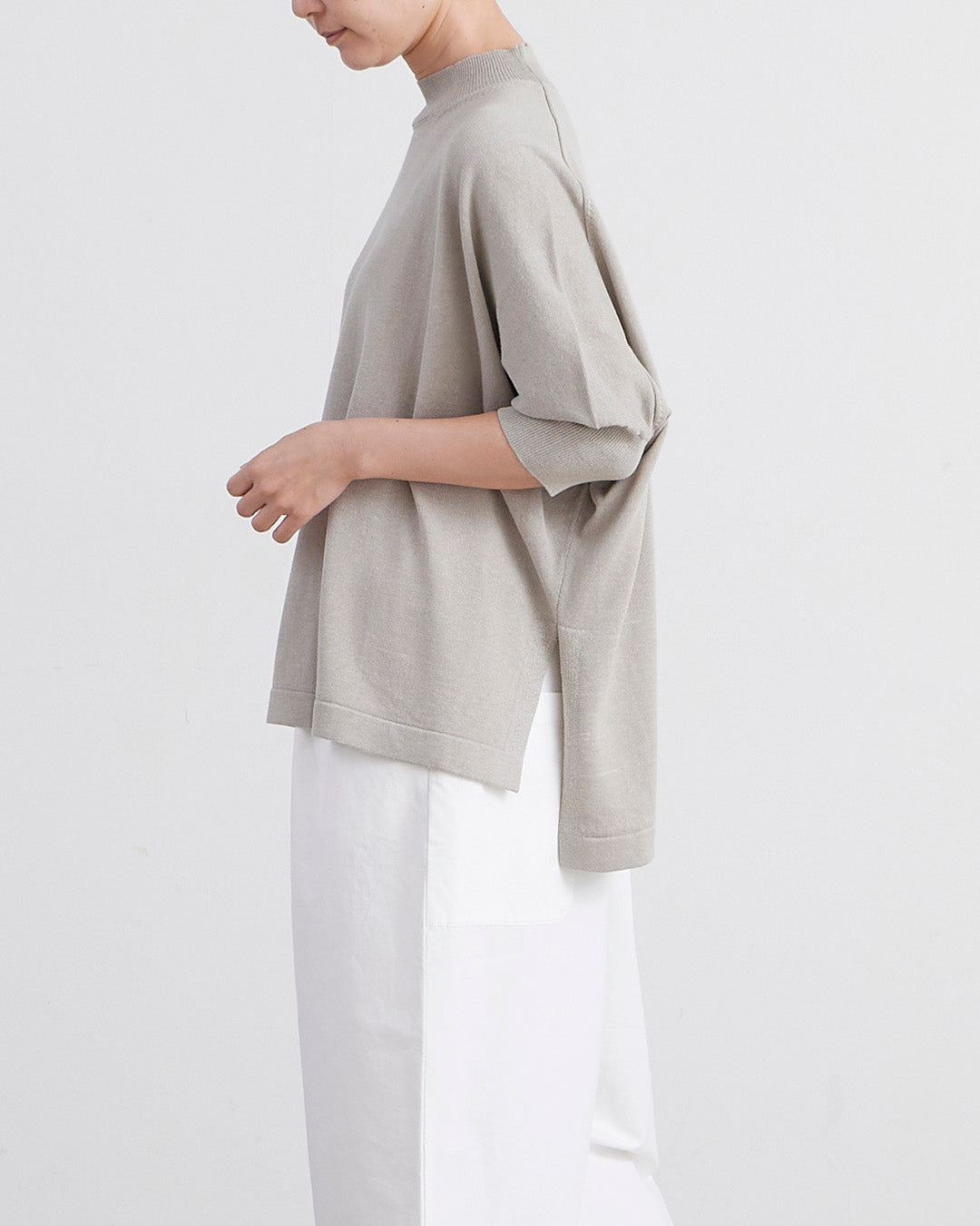 HEAVENLY ヘブンリー］ #014 C/L Knit Mockneck Dolman Pullover