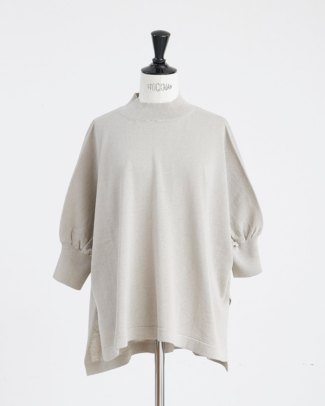 新品タグ付 HEAVENLY ヘブンリー 綿麻 シャツパーカー コットンリネン HEAVENLY ヘブンリー］ #014 C/L Knit Mockneck Dolman Pullover