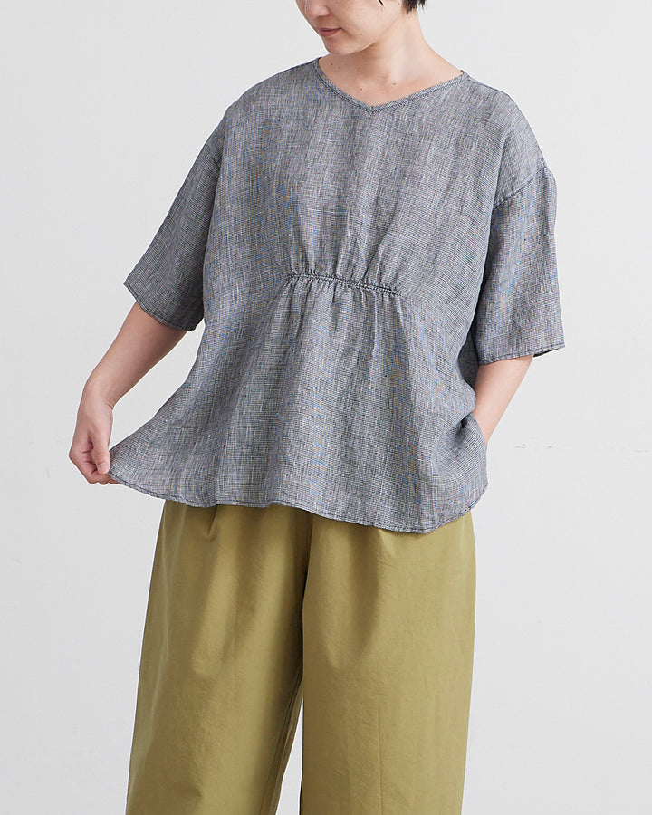Check Linen #006 ヘブンリー］ HEAVENLY 春夏 リネン JACKET LINEN RIPVANWINKLE ◆週末値引！ 2way リネン / Pullover ジャケット・アウター