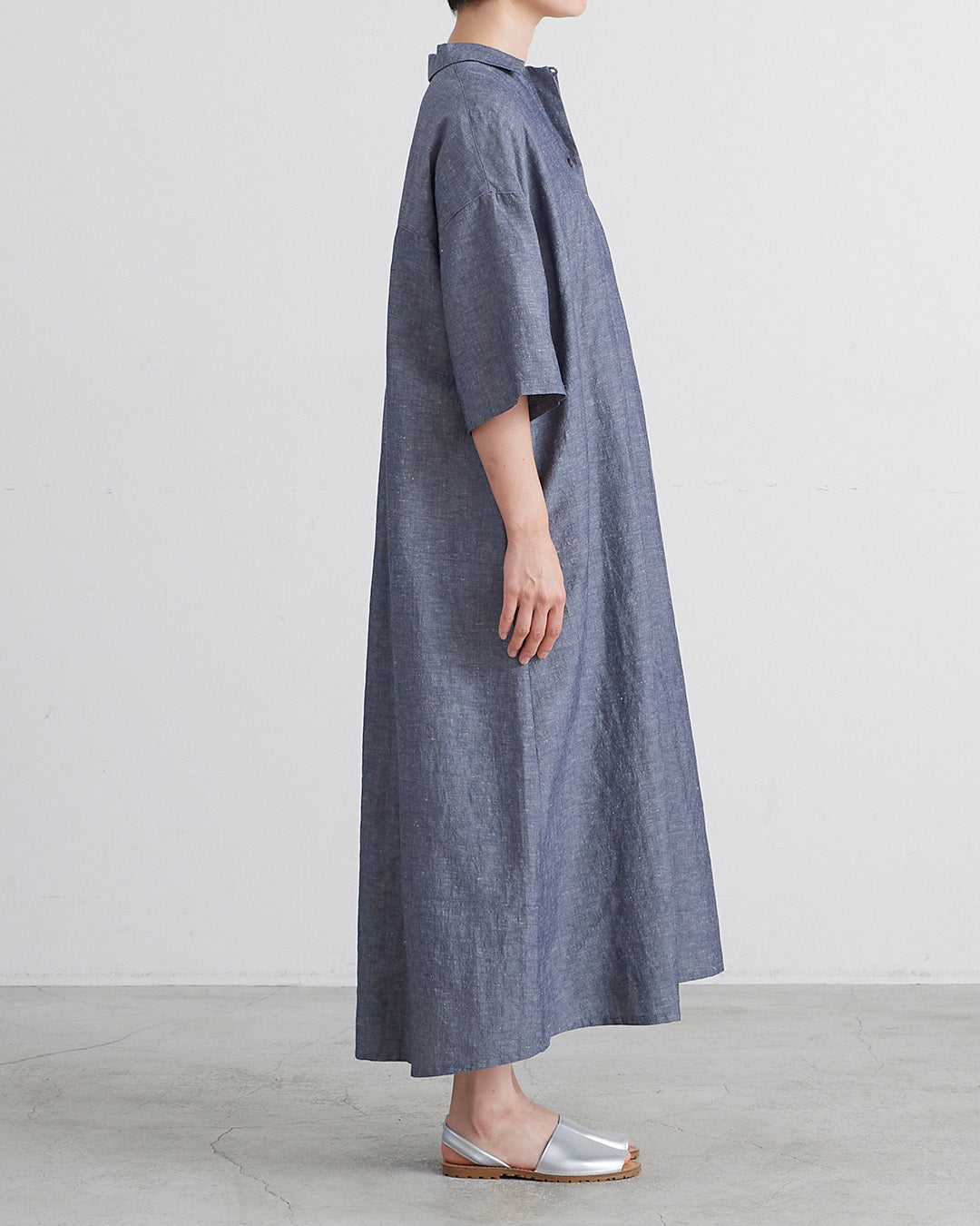 HEAVENLY ヘブンリー］ #007 Cotton Linen Chambray Opencollar