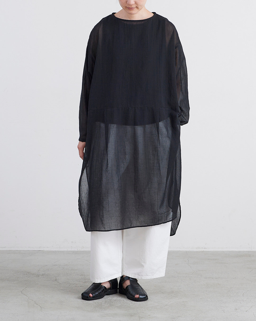 HEAVENLY ヘブンリー］ #009 Longsleeve Sheer Tunic / ロングスリーブ