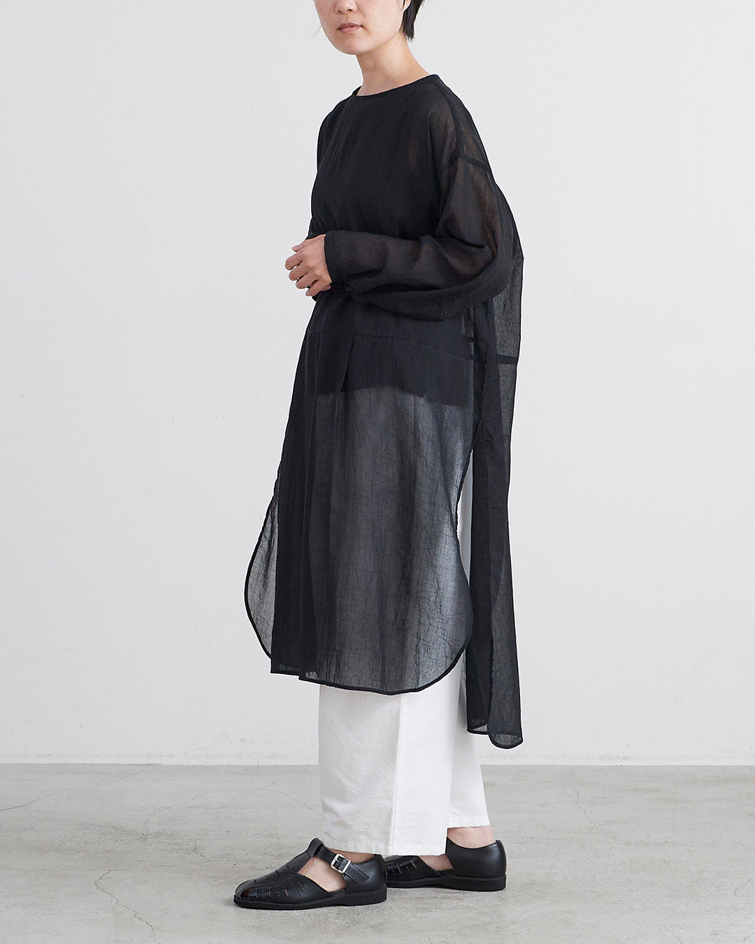 HEAVENLY ヘブンリー］ #009 Longsleeve Sheer Tunic / ロングスリーブ