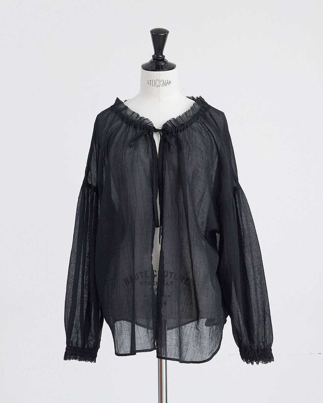 HEAVENLY ヘブンリー］ #010 Frillneck 2way Sheer Blouse / フリル