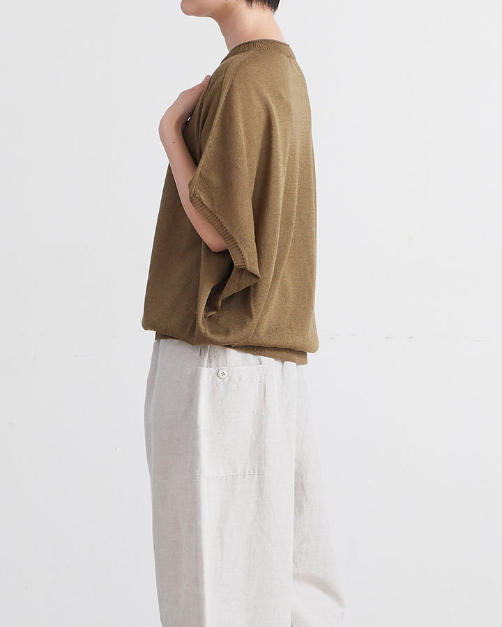 HEAVENLY ヘブンリー］ #015 Paper Yarn Knit Dolman Pullover / ぺー