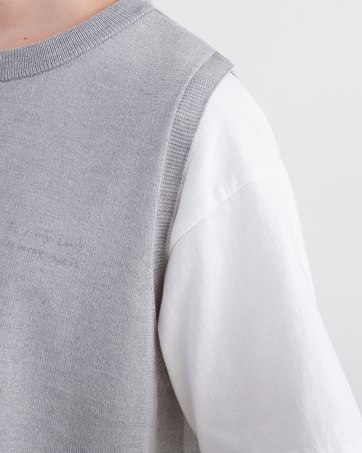 HEAVENLY ヘブンリー］ #016 Paper Yarn Knit Vest / ぺーパー ヤーン