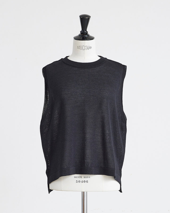 HEAVENLY ヘブンリー］ #016 Paper Yarn Knit Vest / ぺーパー ヤーン
