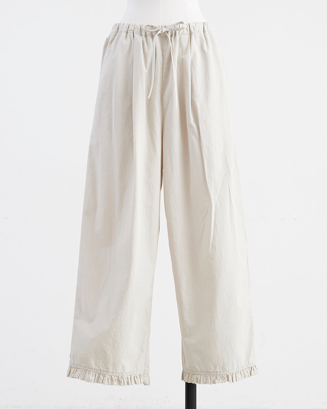 HEAVENLY ヘブンリー］ #009 Cotton Lawn Frill Hem Easy Pants