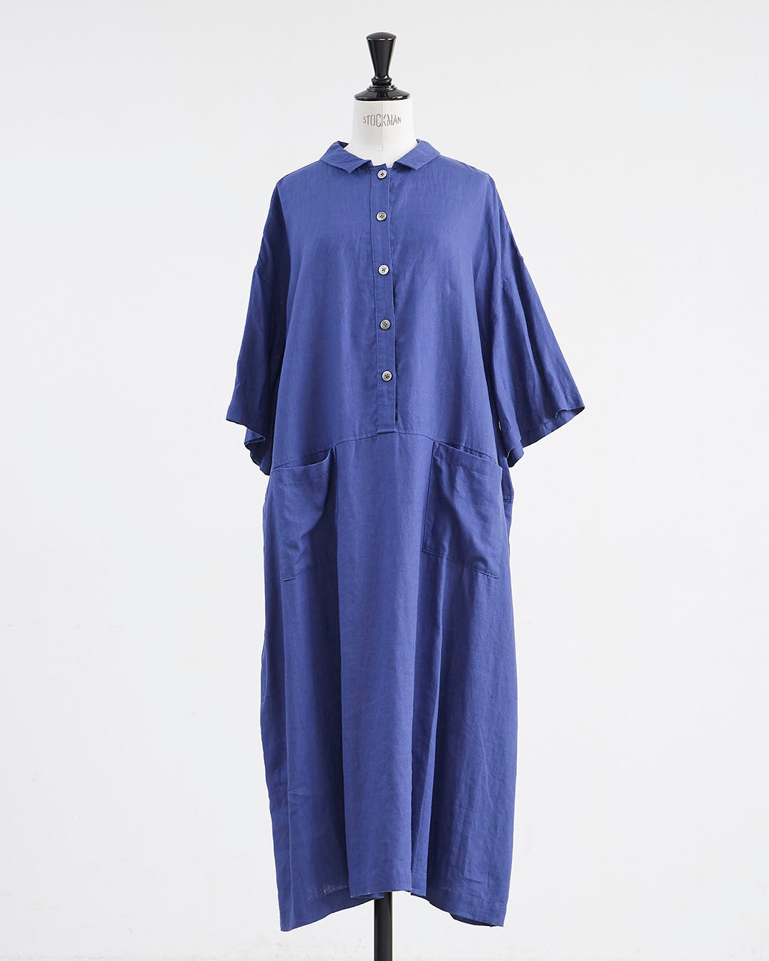 HEAVENLY ヘブンリー］#001Linen Polocollar 6/S Onepiece / リネン