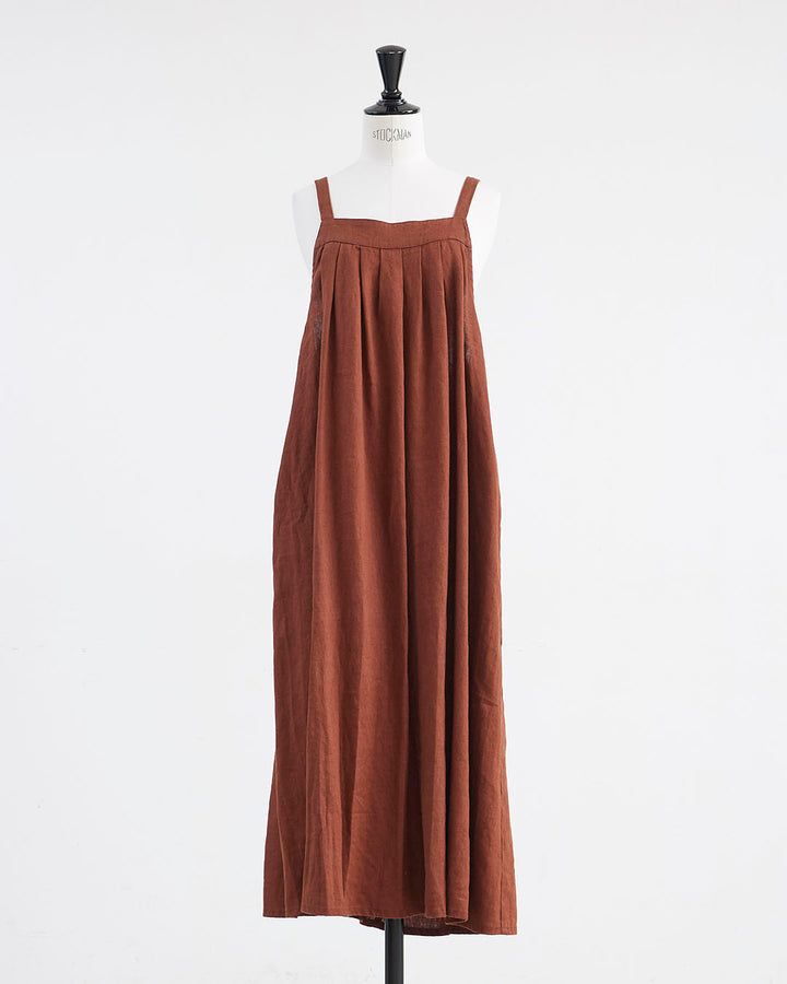 HEAVENLY ヘブンリー］#0039x9 Heavy Linen Tuck Jumperskirt / 9×9