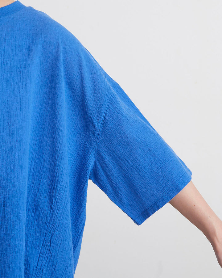 HEAVENLY ヘブンリー］#008Cotton Crepe Rib Neck Pullover / コットン