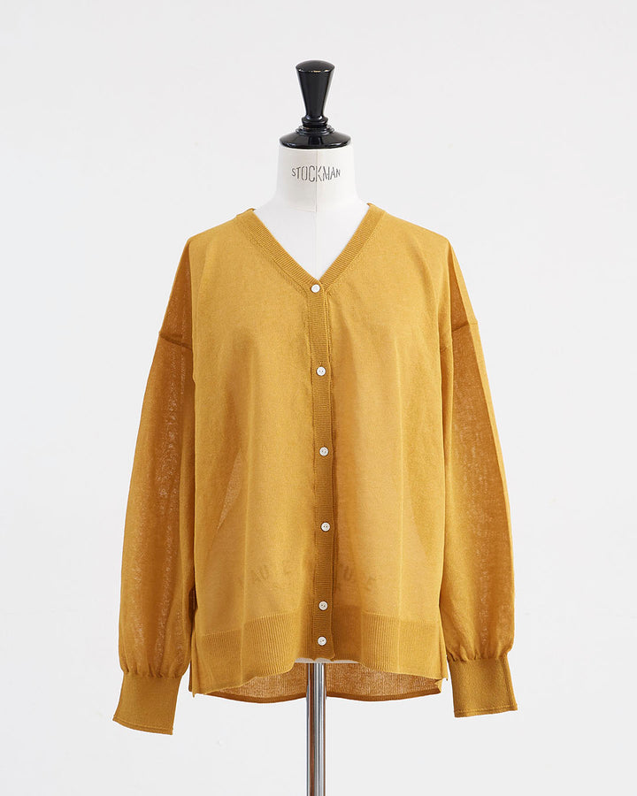 HEAVENLY ヘブンリー］#013Sheer V-Neck Knit Cardigan / シアー V