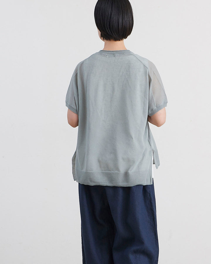 HEAVENLY ヘブンリー］#014Sheer Knit Box Pullover / シアー ニット
