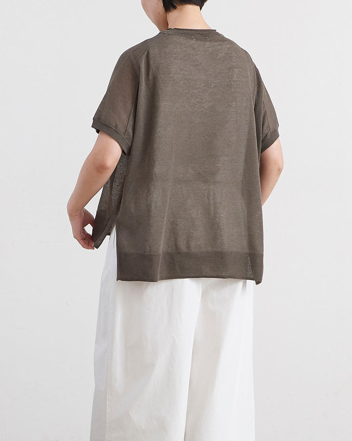 HEAVENLY ヘブンリー］#014Sheer Knit Box Pullover / シアー ニット