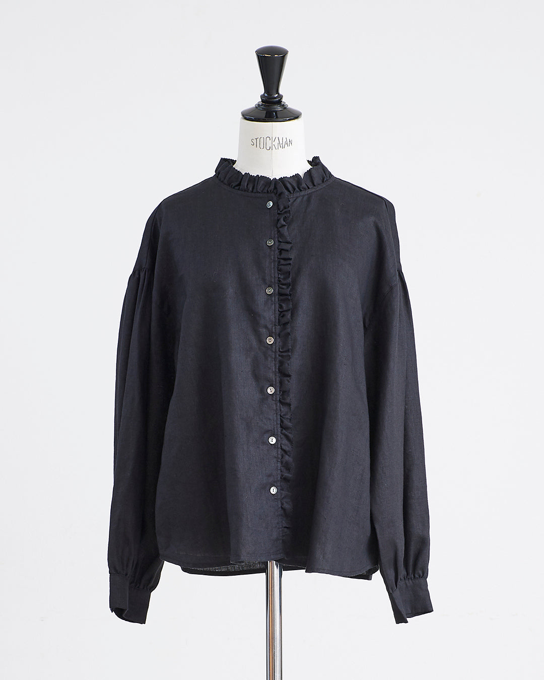 HEAVENLY ヘブンリー］#002Hemp Frillcollar Blouse / ヘンプ フリル