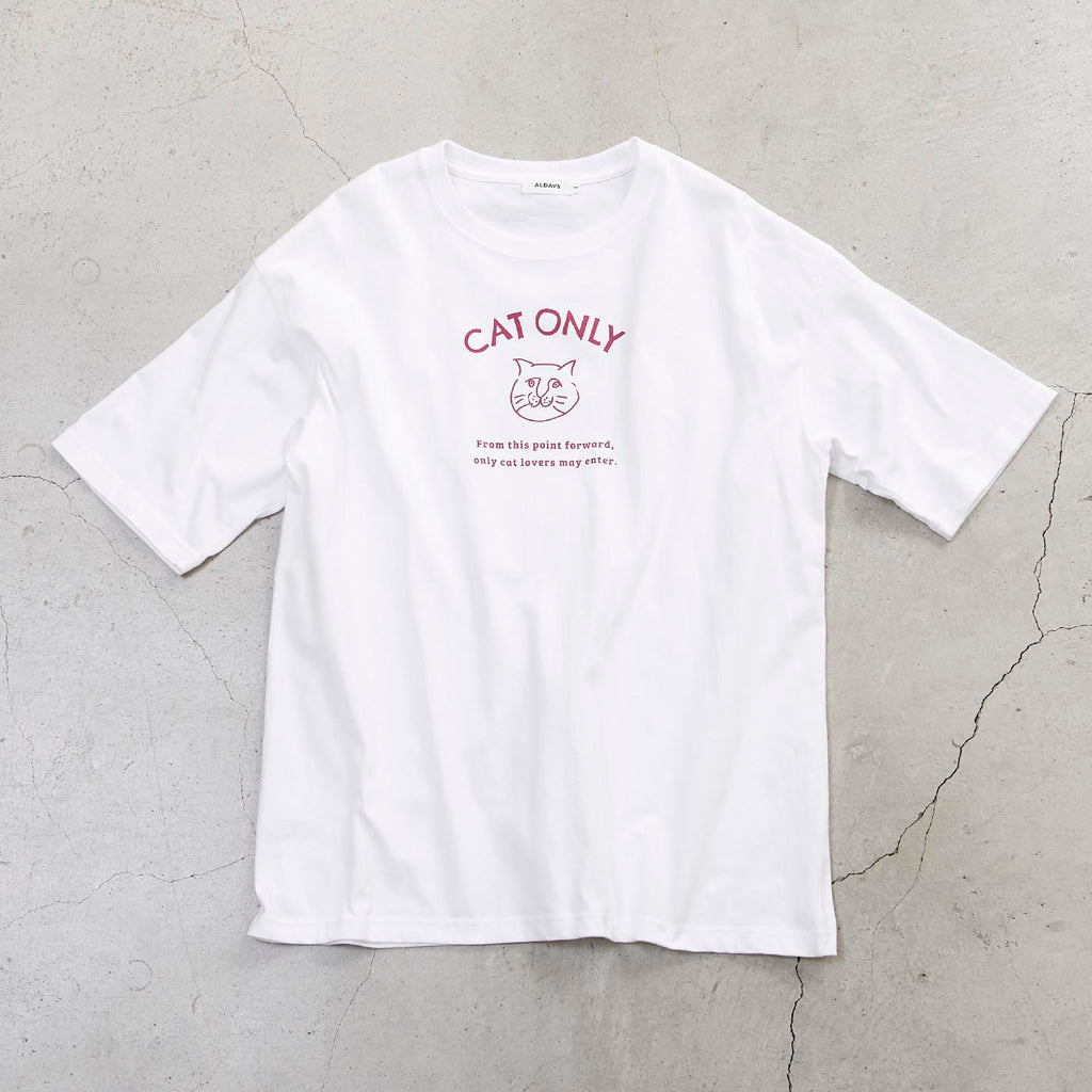 ALDAYS オルデイズ］ #001 HalfSleeve Print Tee 