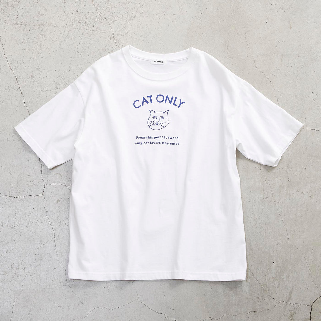 ALDAYS オルデイズ］ #001 HalfSleeve Print Tee 