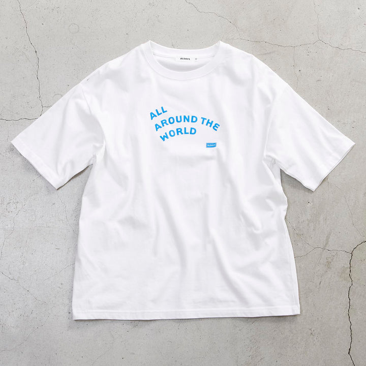 ALDAYS オルデイズ］ #001 HalfSleeve Print Tee 