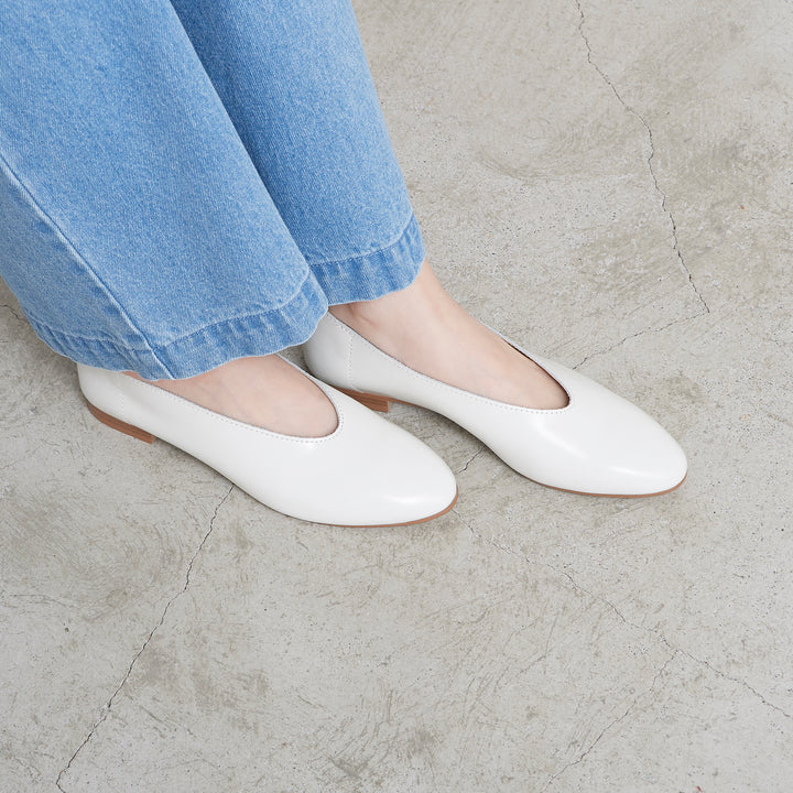 STILMODA スティルモーダ］ 2025 Leather Flat Shoes レザー
