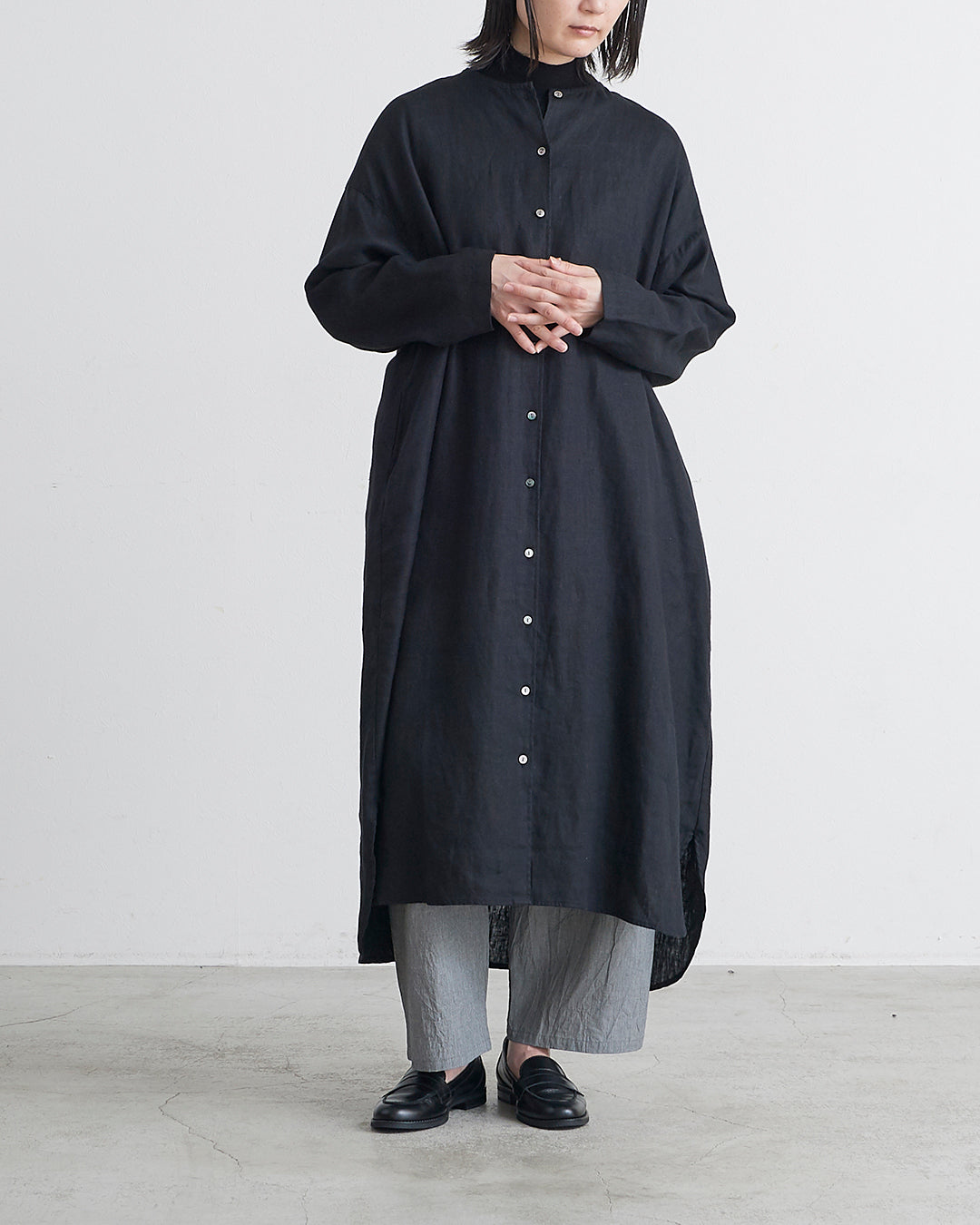 未使用HEAVENLY/麻100％ ゆったりシルエットで体型カバー&リラックス感 LINEN | HEAVENLY -OFFICIAL SITE-