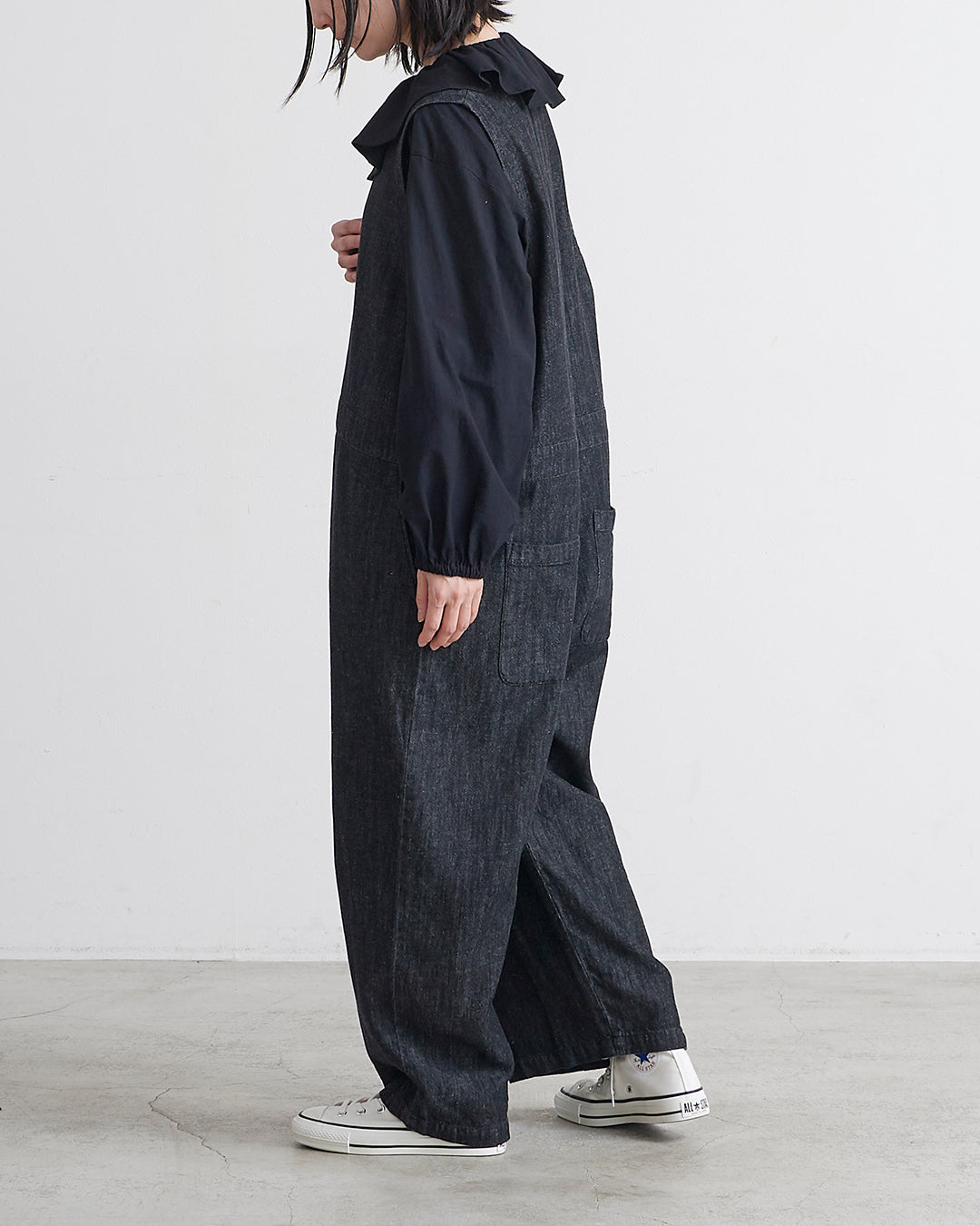 HEAVENLY ヘブンリー］#0106.5oz Cotton Linen Denim Jumpsuit / 6.5oz