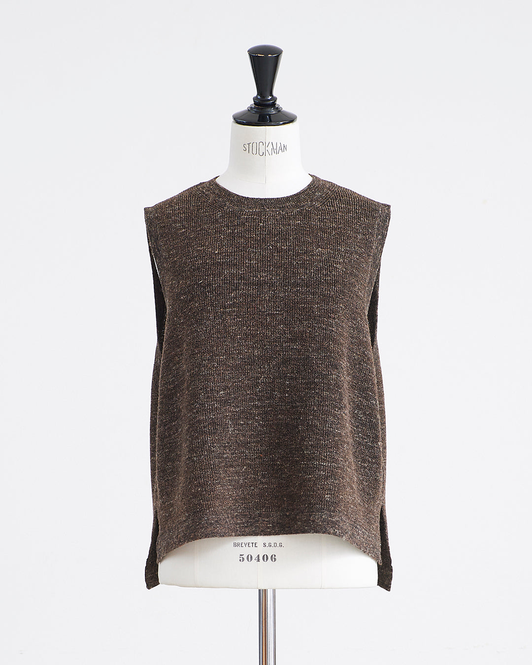 HEAVENLY ヘブンリー］#017Cotton Linen Wool Mix Knit Vest/ コットン