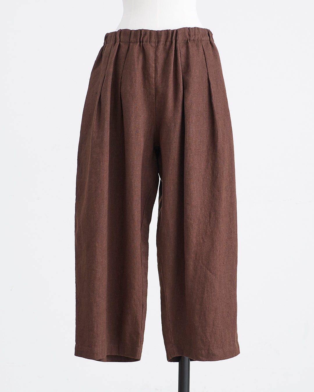 HEAVENLY ヘブンリー］ #004 6×6 Heavy Linen Cropped Tuck Pants