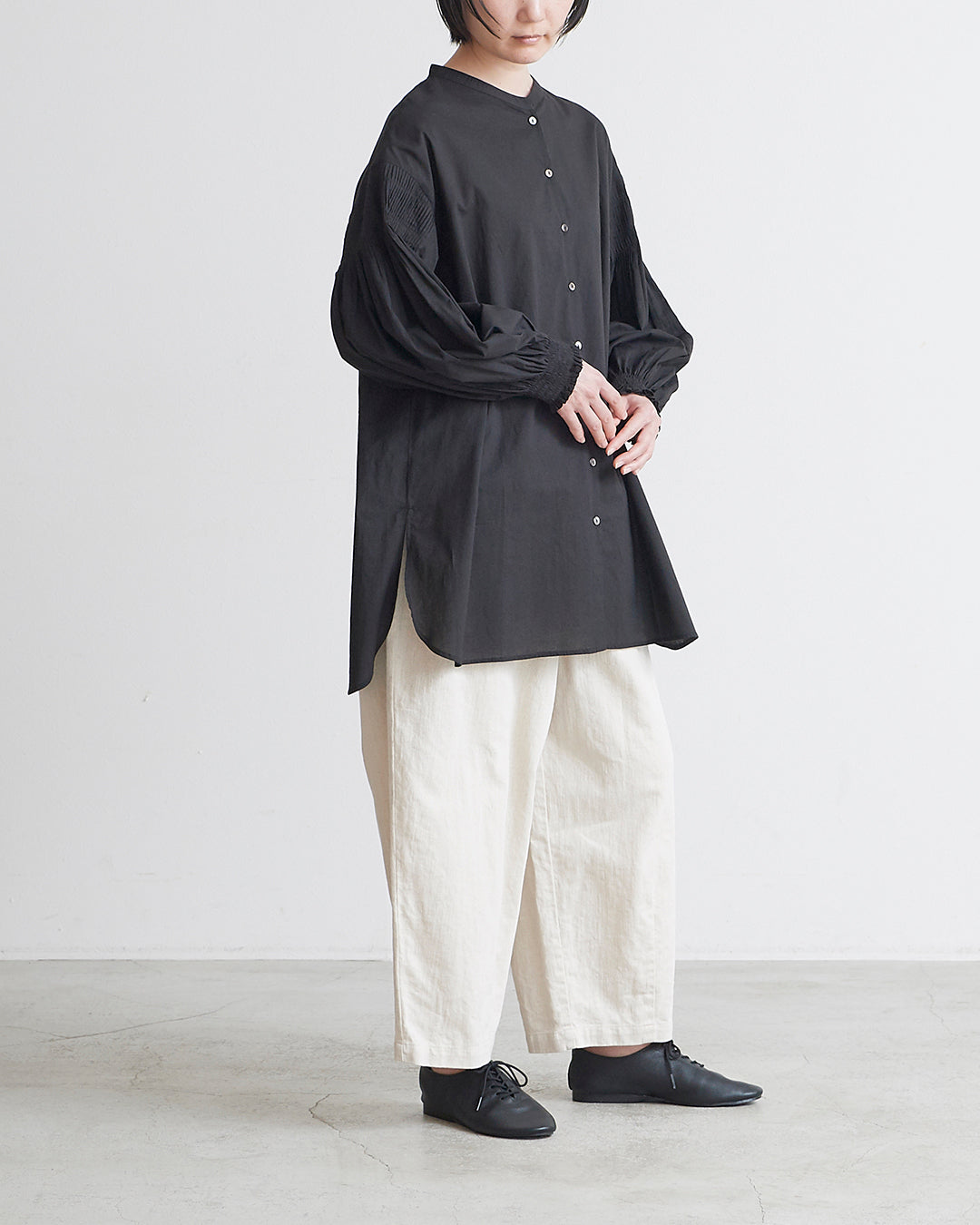 HEAVENLY ヘブンリー］#00860 Cambric Volume Sleeve Blouse / 60