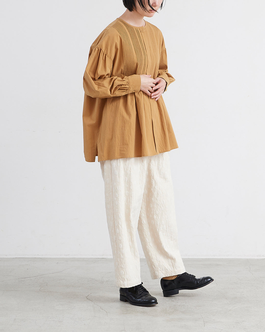 HEAVENLY ヘブンリー］#007Washer Broadcloth Pintuck Blouse