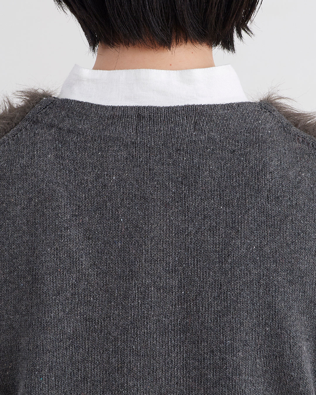 HEAVENLY ヘブンリー］#019Knit Shaggy Yarn Vest / ニット シャギー