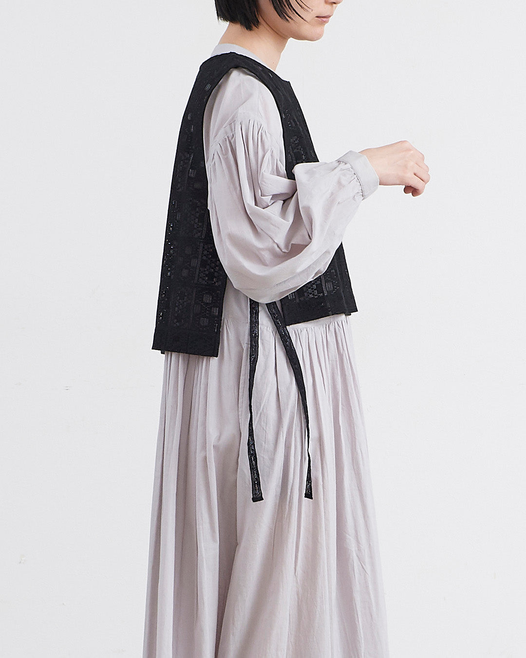 HEAVENLY ヘブンリー］ #009 Lace Ribbon Vest / レース リボン ベスト