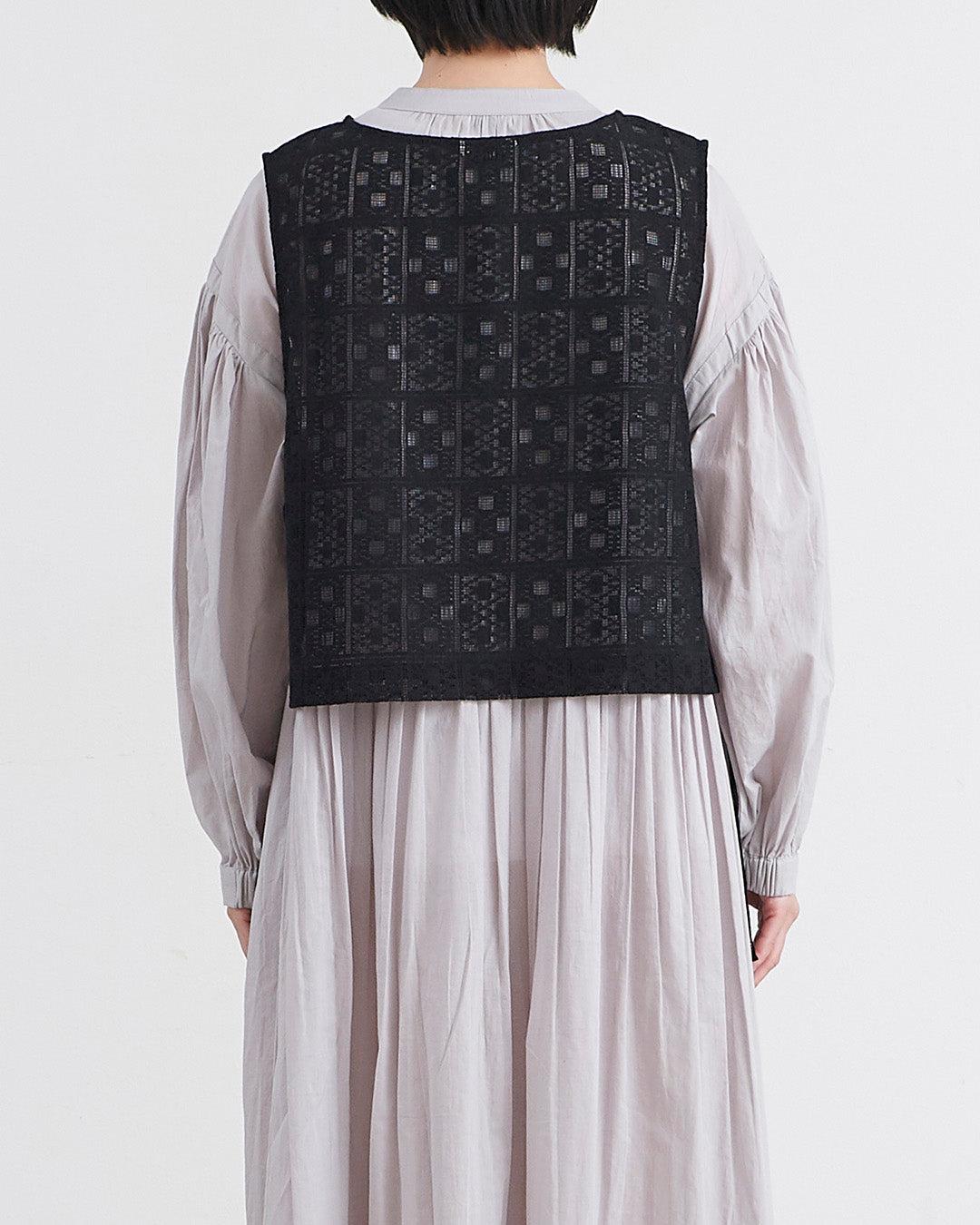 HEAVENLY ヘブンリー］ #009 Lace Ribbon Vest / レース リボン ベスト