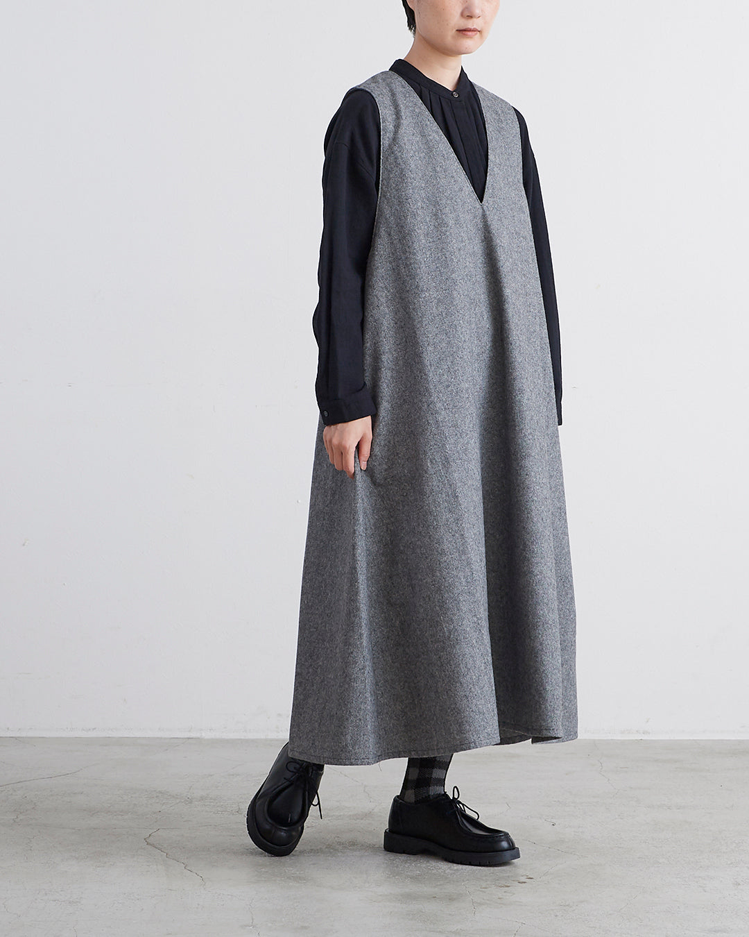 HEAVENLY ヘブンリー］ #011 Wool Mix Jumperskirt / ウール ミックス