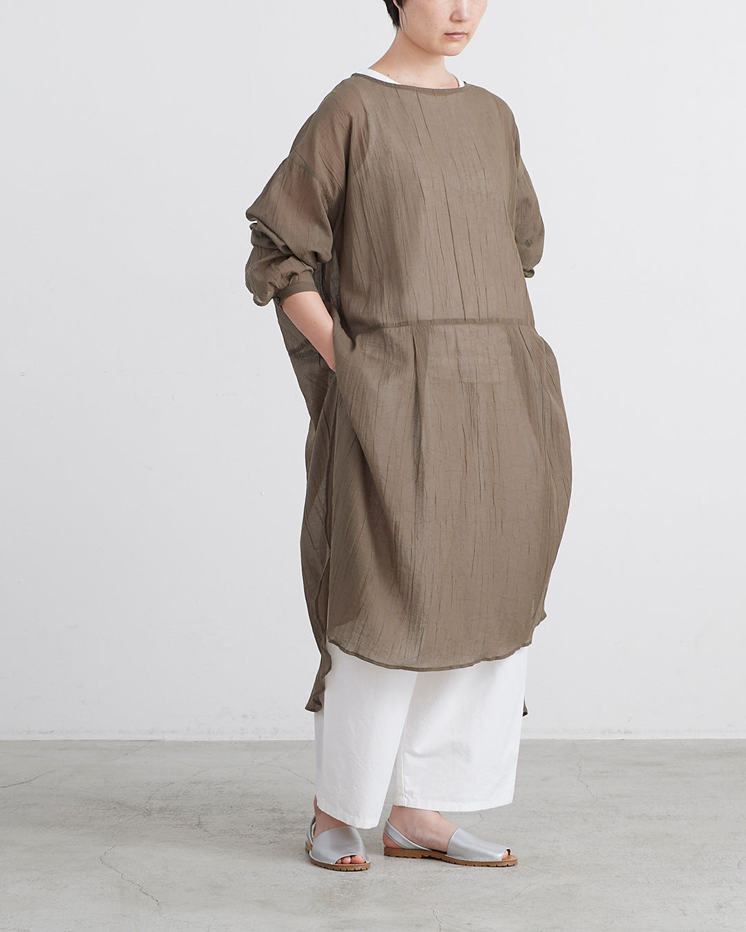 HEAVENLY ヘブンリー］ #009 Longsleeve Sheer Tunic / ロングスリーブ