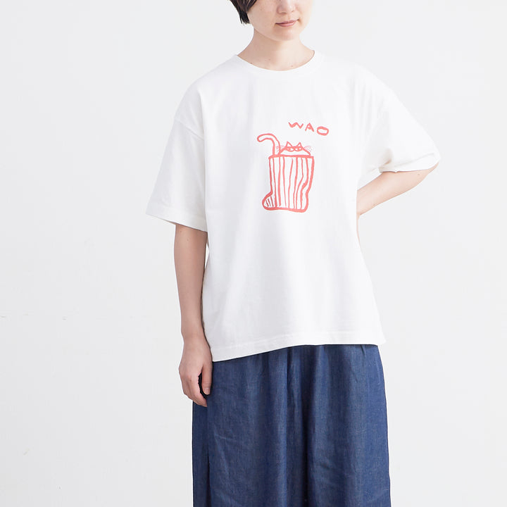 【楽ギフ_包装】 Print #020 マボさん］ / ヘブンリー HEAVENLY T-Shirt Wao ” ミュージシャン