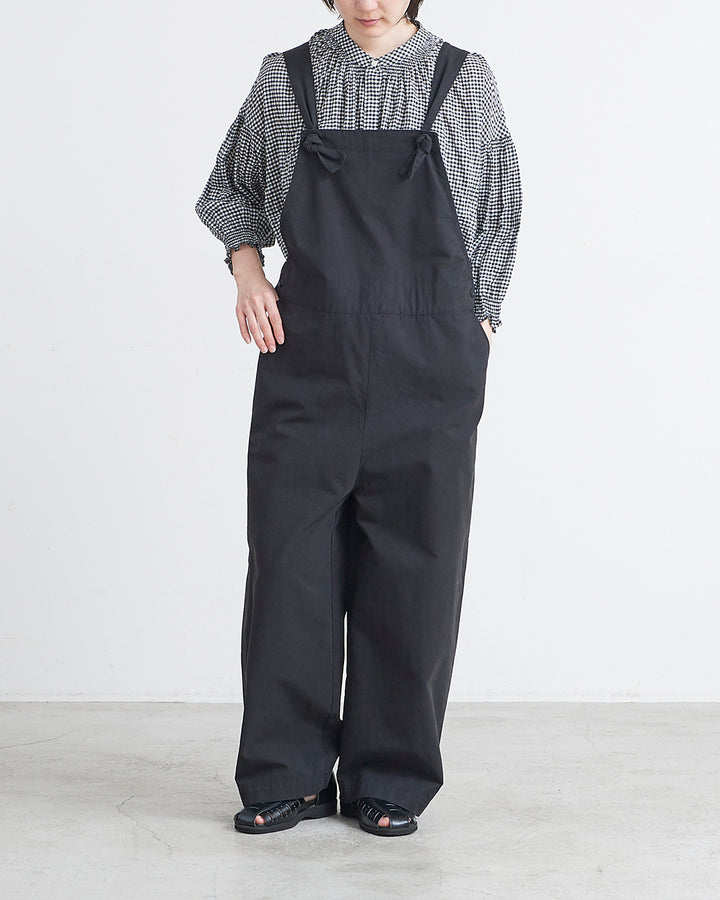 即日発送ブラックCameron salopette新品タグ付き HEAVENLY ヘブンリー］ #011 High Count Twill Salopette / ハイ