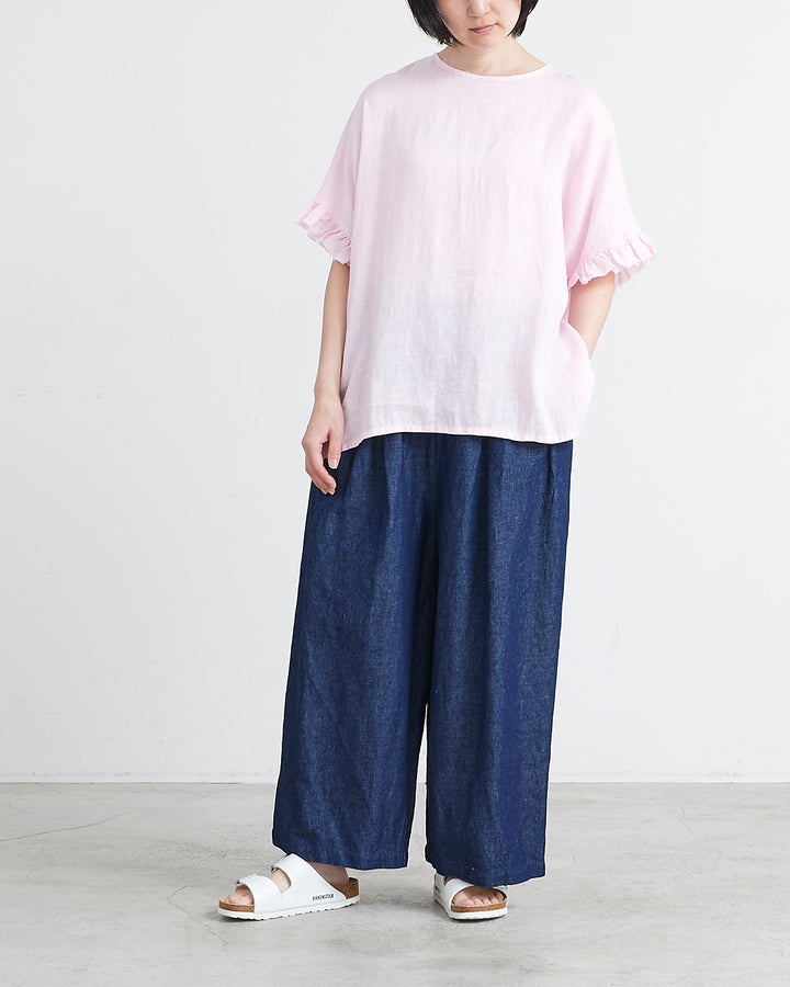 HEAVENLY ヘブンリー］ #003 Linen Frillsleeve Pullover / リネン