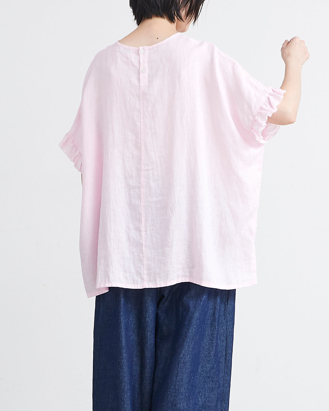 HEAVENLY ヘブンリー］ #003 Linen Frillsleeve Pullover / リネン