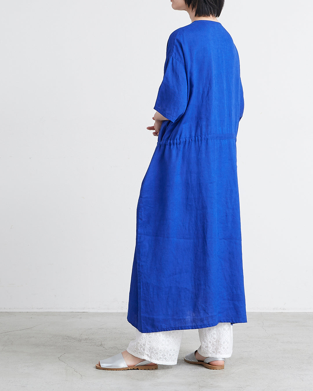 HEAVENLY ヘブンリー］ #001 Linen Waist Ribbon Onepiece / リネン