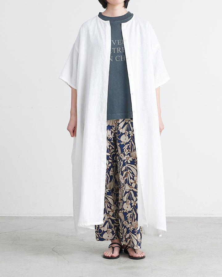 HEAVENLY ヘブンリー］ #001 Linen Waist Ribbon Onepiece / リネン