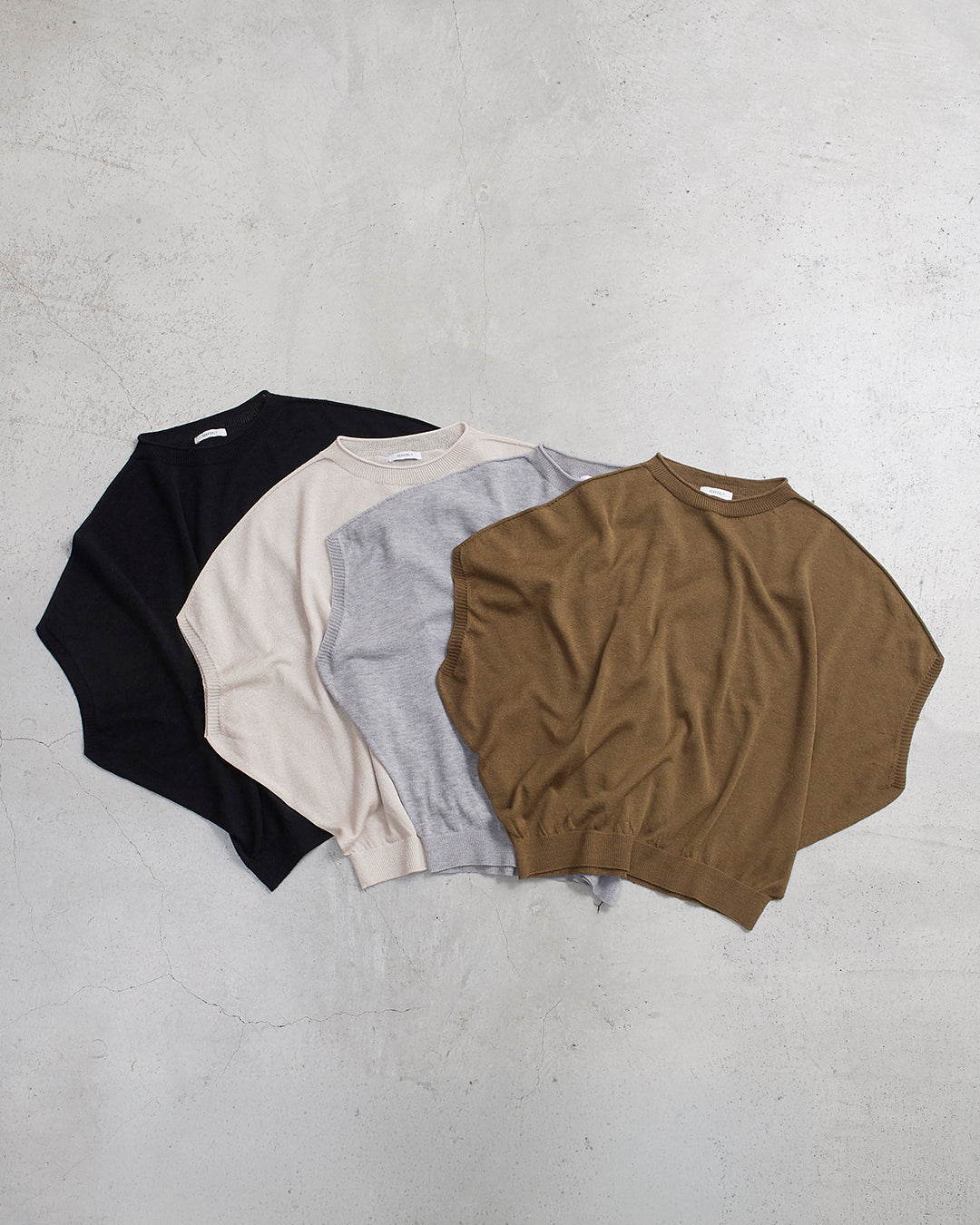 HEAVENLY ヘブンリー］ #015 Paper Yarn Knit Dolman Pullover / ぺー