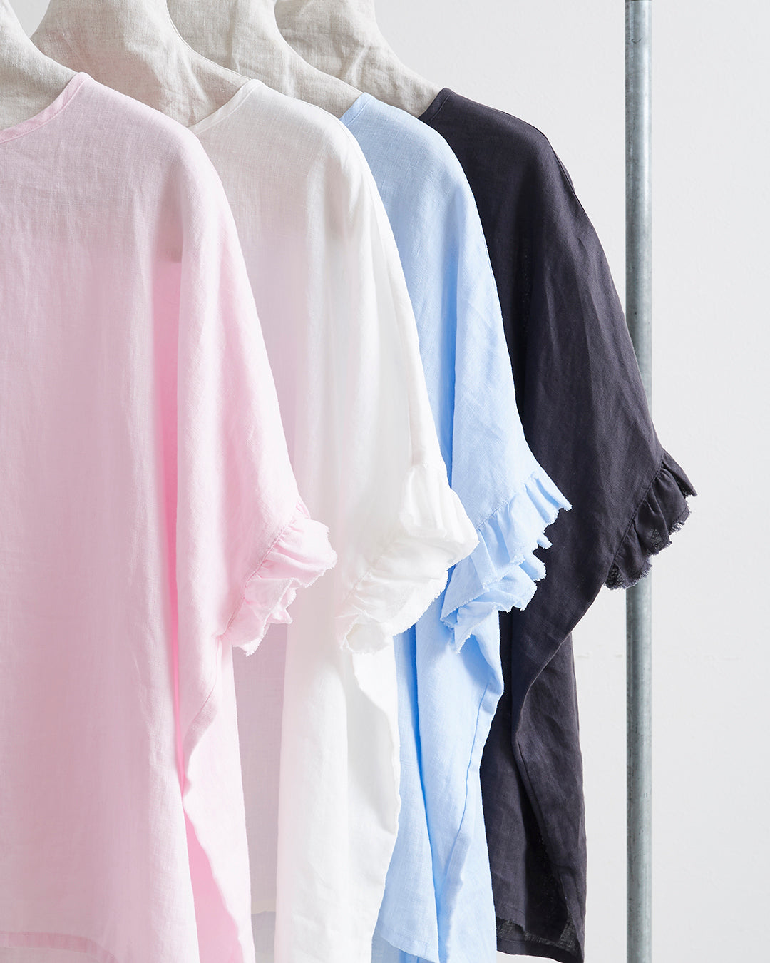 HEAVENLY ヘブンリー］ #003 Linen Frillsleeve Pullover / リネン