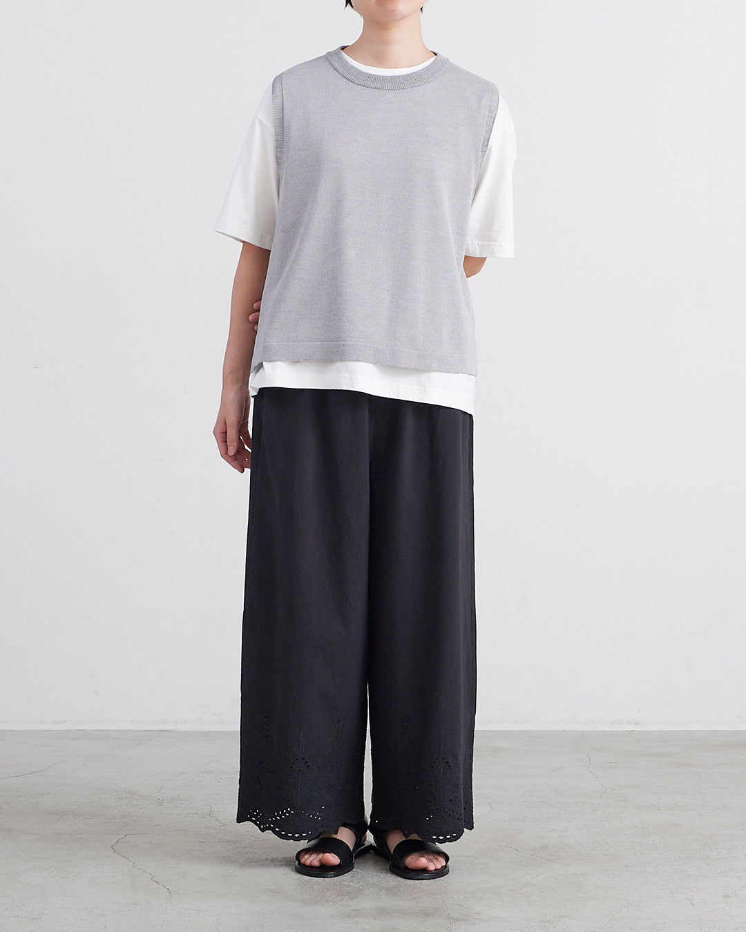 HEAVENLY ヘブンリー］ #016 Paper Yarn Knit Vest / ぺーパー ヤーン