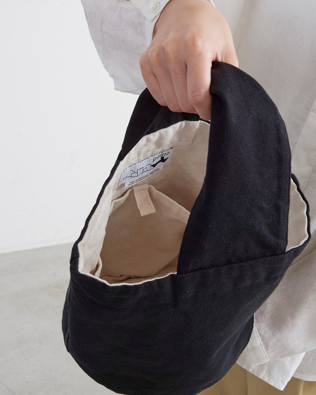 pouto ポウト］#010 CANVAS BUCKET BAG MINI キャンバス バケツ バッグ