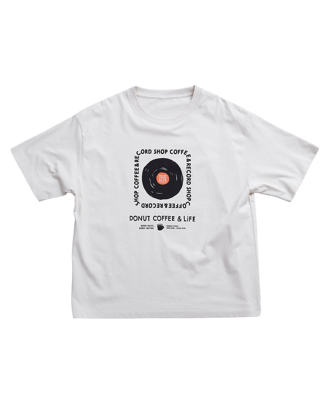 ALDAYS オルデイズ］ #SS033 6.5oz Box Silhouette Tee 